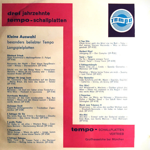 Udo Spitz / Bobby Stern - Abschied Vom Meer Vinyl Singles VINYLSINGLES.NL