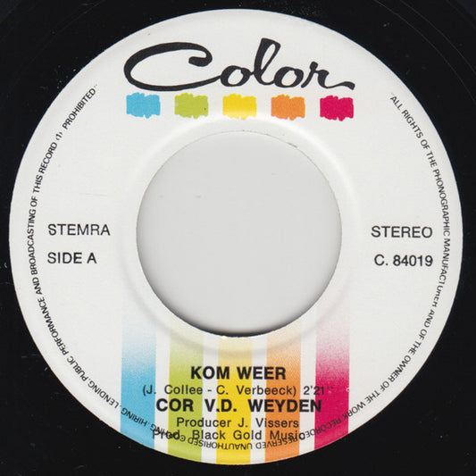 Cor van de Weijden - Kom Weer