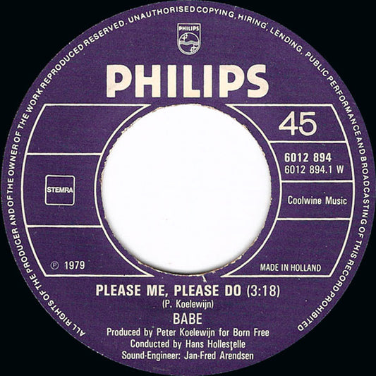 Babe - Please Me Please Do 16396