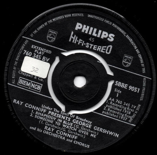 Ray Conniff And His Orchestra & Chorus - Under The Spell Of Broadway