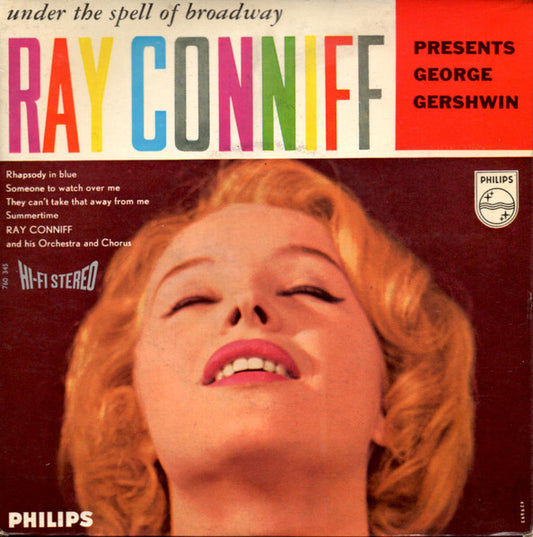 Ray Conniff And His Orchestra & Chorus - Under The Spell Of Broadway (EP) 30860 Vinyl Singles EP VINYLSINGLES.NL