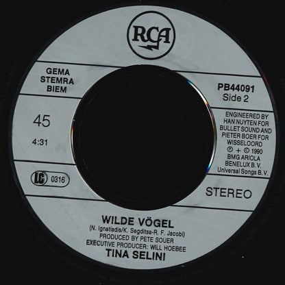 Tina Selini - Ewig Ruft Die Liebe Vinyl Singles Vinyl Very Good (VG) <br> Hoes Good Plus (G+)