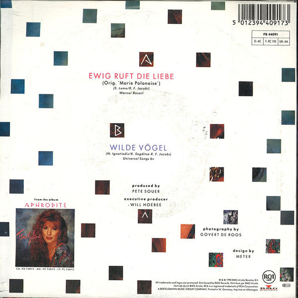 Tina Selini - Ewig Ruft Die Liebe Vinyl Singles Vinyl Very Good (VG) <br> Hoes Good Plus (G+)