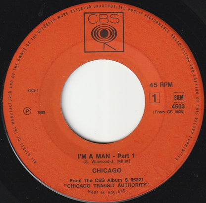 Chicago - I'm A Man - Part 1 30284 Vinyl Singles Goede Staat