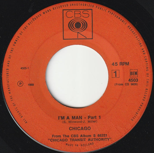 Chicago - I'm A Man - Part *