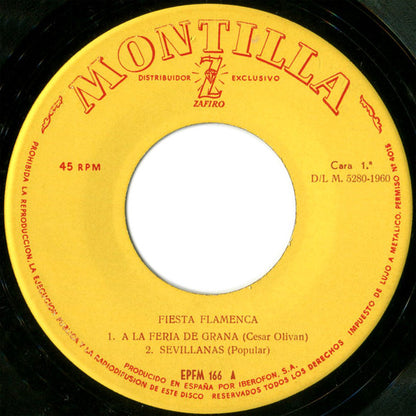 Various - Fiesta Flamenca (EP) 13395 Vinyl Singles EP VINYLSINGLES.NL