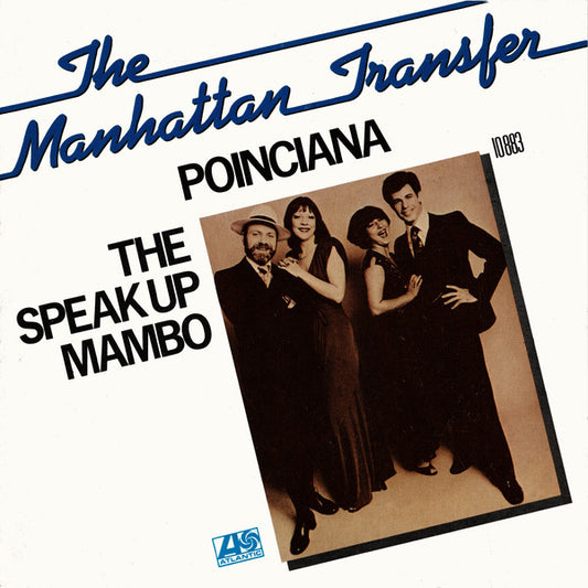 Manhattan Transfer - Poinciana Vinyl Singles Vinyl Very Good (VG) <br> Hoes Good Plus (G+)