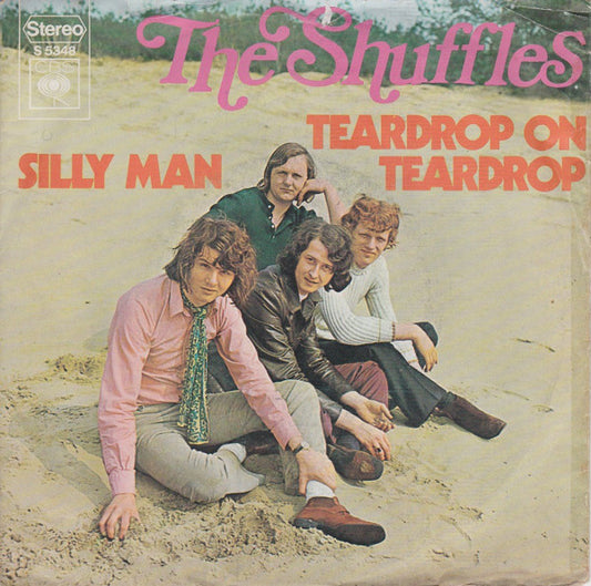 Shuffles - Teardrop On Teardrop Vinyl Singles Vinyl Very Good (VG) <br> Hoes Good Plus (G+)