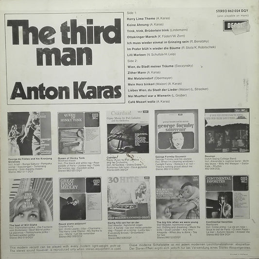 Anton Karas - The Third Man (LP)
