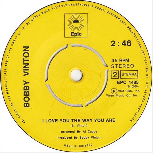 Bobby Vinton - Hurt