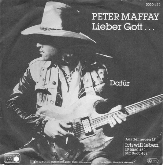 Peter Maffay - Lieber gott.. 04858 Vinyl Singles Goede Staat