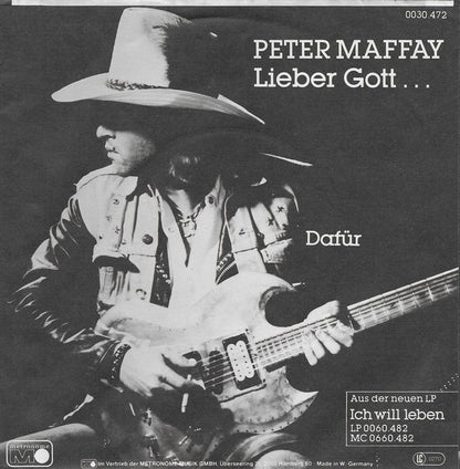 Peter Maffay - Lieber gott.. 04858 Vinyl Singles VINYLSINGLES.NL