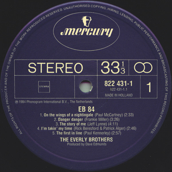 Everly Brothers - EB 84 (LP) 49358 Vinyl LP VINYLSINGLES.NL