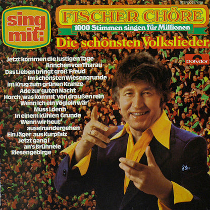 Fischer Chöre - Die Schönsten Volkslieder (LP) 49673 Vinyl LP Goede Staat