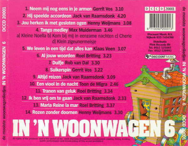 Various - In 'n Woonwagen 6 (CD) Compact Disc VINYLSINGLES.NL