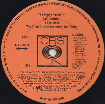 Ray Conniff - The Happy Sound Of Ray Conniff (LP) 42740 Vinyl LP VINYLSINGLES.NL