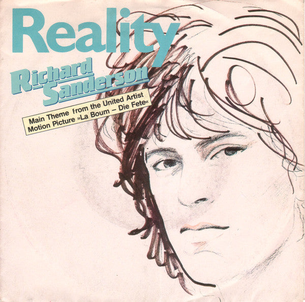 Richard Sanderson / Paul Hudson - Reality / I Can't Swim Vinyl Singles Vinyl Very Good (VG) <br> Hoes Good Plus (G+)