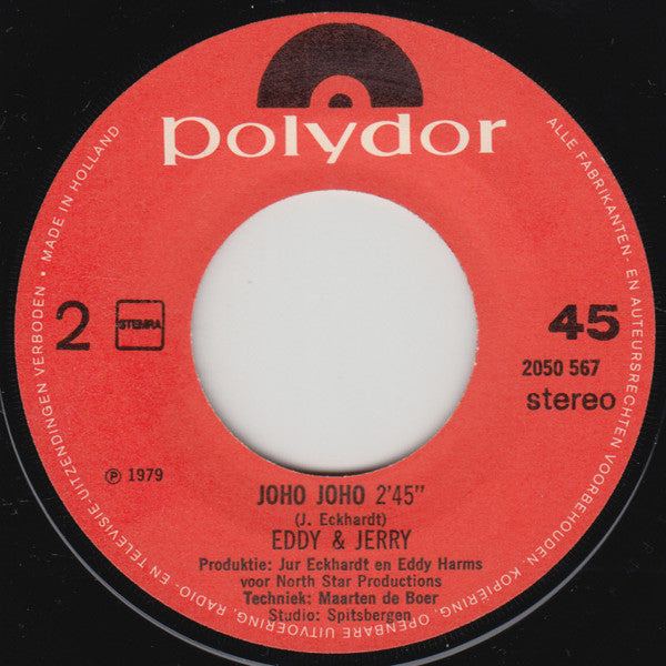Eddy & Jerry - Mata Hari 03053 Vinyl Singles VINYLSINGLES.NL