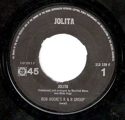 Rob Hoeke R&B Group - Jolita 26626 Vinyl Singles Goede Staat