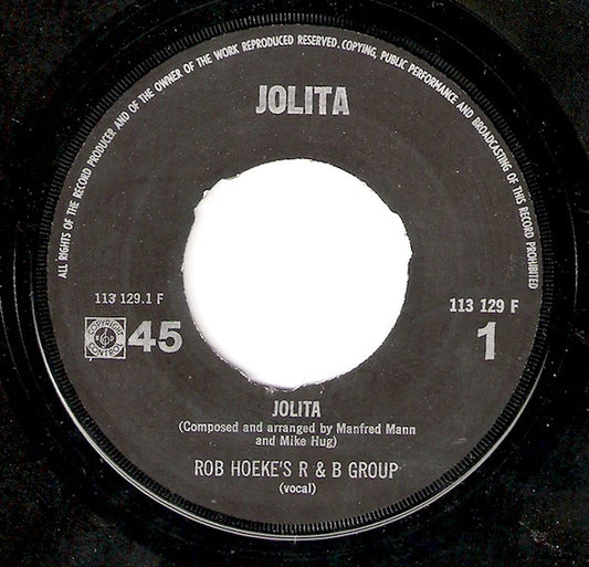 Rob Hoeke R&B Group - Jolita 26626 Vinyl Singles Hoes: Generic