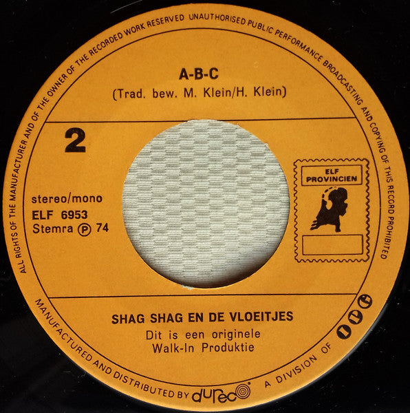 Shag Shag En De Vloeitjes - Carnaval '75 15293 Vinyl Singles Goede Staat