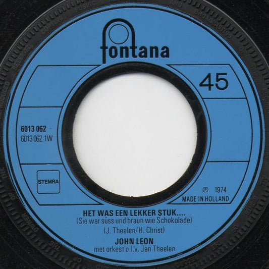John Leon - Het Was Een Lekker Stuk
