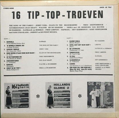 Various - Johnny Hoes Presenteert: 16 Tip Top Troeven (LP) 48099 Vinyl LP VINYLSINGLES.NL