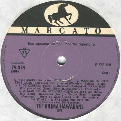 Kilima Hawaiians  - The Kilima Hawaiians (LP) 46389 Vinyl LP VINYLSINGLES.NL