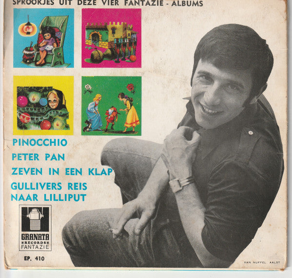 Rocco Granata en de Krekeltjes - Pinocchio (EP) 16306 Vinyl Singles EP Goede Staat