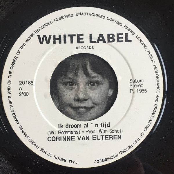 Corinna van Elteren - Oma Mag Ik Blijven 14834 Vinyl Singles Goede Staat