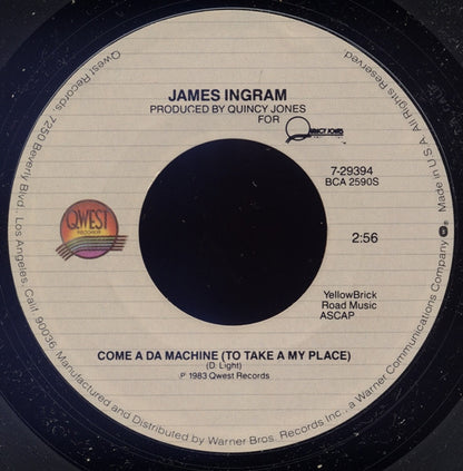 James Ingram With Michael McDonald - Yah Mo B There Vinyl Singles VINYLSINGLES.NL