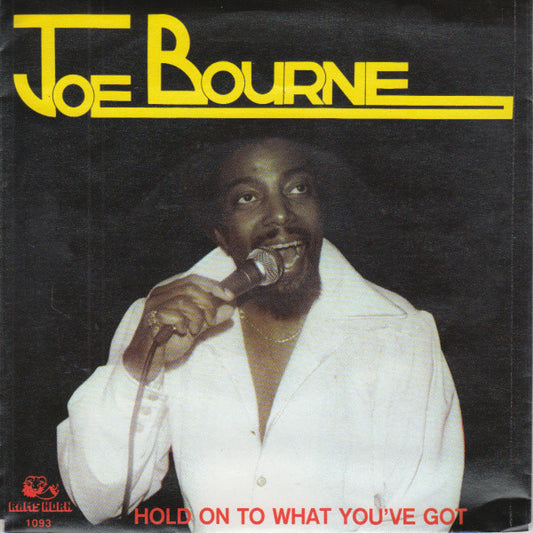 Joe Bourne - Hold On To What You've Got Vinyl Singles Vinyl Very Good (VG) <br> Hoes Good Plus (G+)