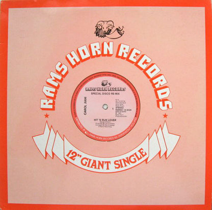 Carol Jiani ‎– Hit 'N Run Lover (Maxi-Single) Maxi-Singles VINYLSINGLES.NL