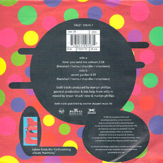 Londonbeat - Lover You Send Me Colours 18550