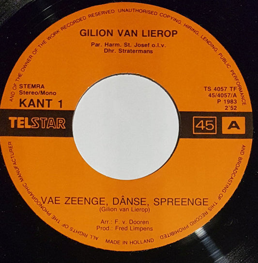Gilion van Lierop, José Van Dooren - Vae Zenge,Dânse,Spreenge