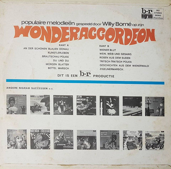Willy Borne Op Zijn Wonderaccordeon - Populaire Melodien (LP) 46111 Vinyl LP VINYLSINGLES.NL