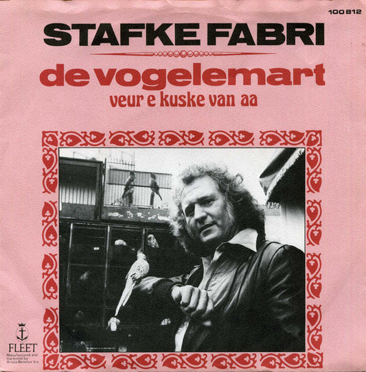 Stafke Fabri - De Vogelemarkt Vinyl Singles Vinyl Very Good (VG) <br> Hoes Good Plus (G+)