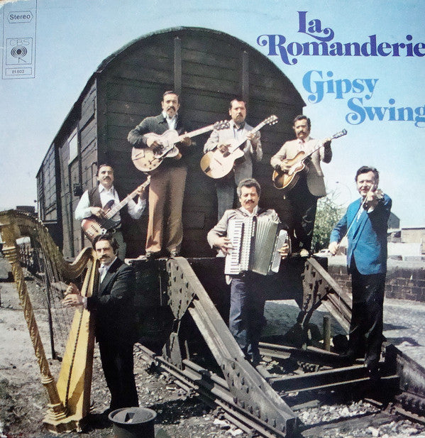 La Romanderie - Gipsy Swing (LP) Vinyl LP Vinyl Very Good (VG) <br> Hoes Good Plus (G+)