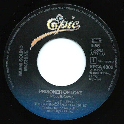 Miami Sound Machine - Prisoner Of Love 03417 11372 Vinyl Singles VINYLSINGLES.NL