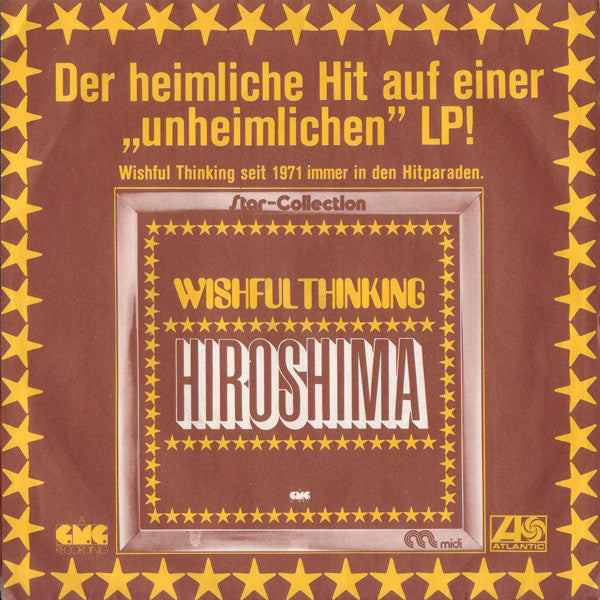 Wishful Thinking - Hiroshima 39371 Vinyl Singles Goede Staat