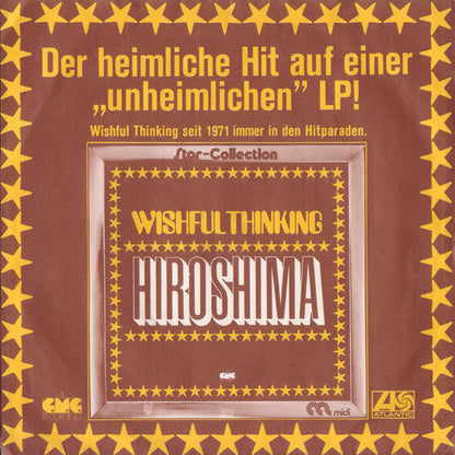 Wishful Thinking - Hiroshima 39371 Vinyl Singles Goede Staat