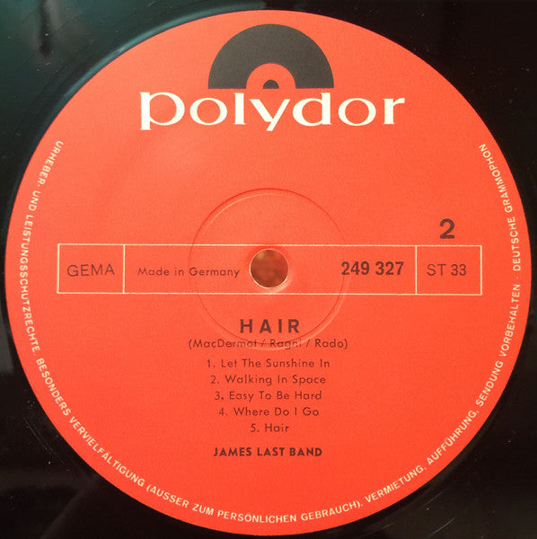 James Last - Hair (LP) 48470 Vinyl LP VINYLSINGLES.NL