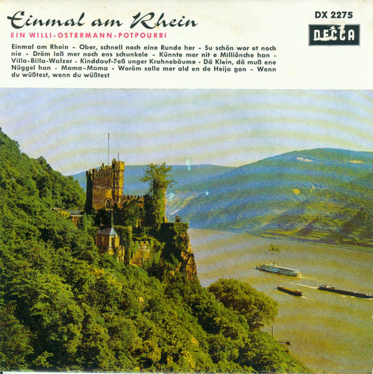 Hermann Hagestedt Mit Seinem Orchester - Einmal Am Rhein 13499 Vinyl Singles VINYLSINGLES.NL