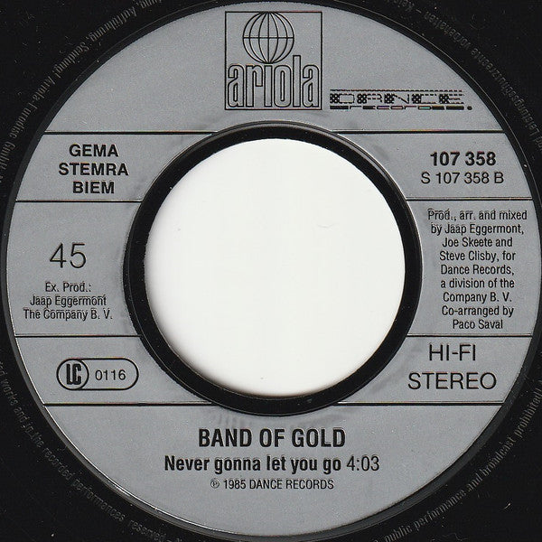 Band Of Gold - This Is Our Time Vinyl Singles VINYLSINGLES.NL