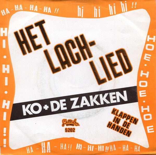 Ko En De Zakken, Janny + Lucky - Het Lach-lied 11432 Vinyl Singles Goede Staat