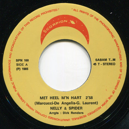 Nelly & Spider - Met Heel M'n Hart 12338 Vinyl Singles VINYLSINGLES.NL