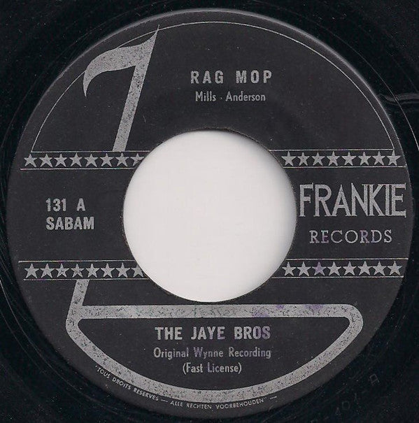 Jaye Bros - Rag Mop 10631 Vinyl Singles VINYLSINGLES.NL