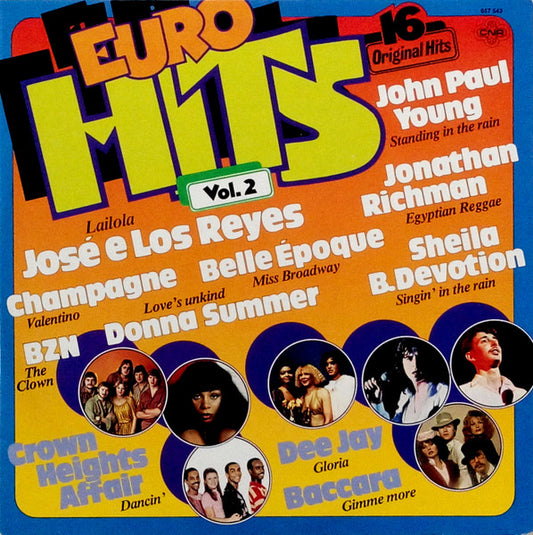 Various  -  Eurohits Vol. 2 (LP) 43190 Vinyl LP VINYLSINGLES.NL