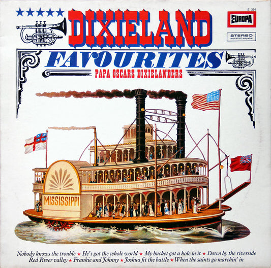 Papa Oscars Dixielanders - Dixieland Favourites (LP) 40216 Vinyl LP VINYLSINGLES.NL