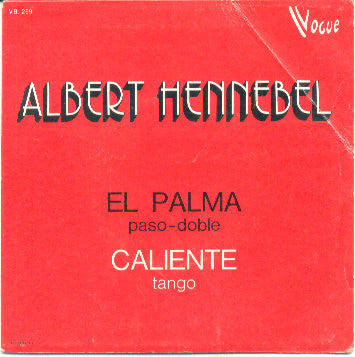 Albert Hennebel - El Palma 24112 Vinyl Singles Goede Staat